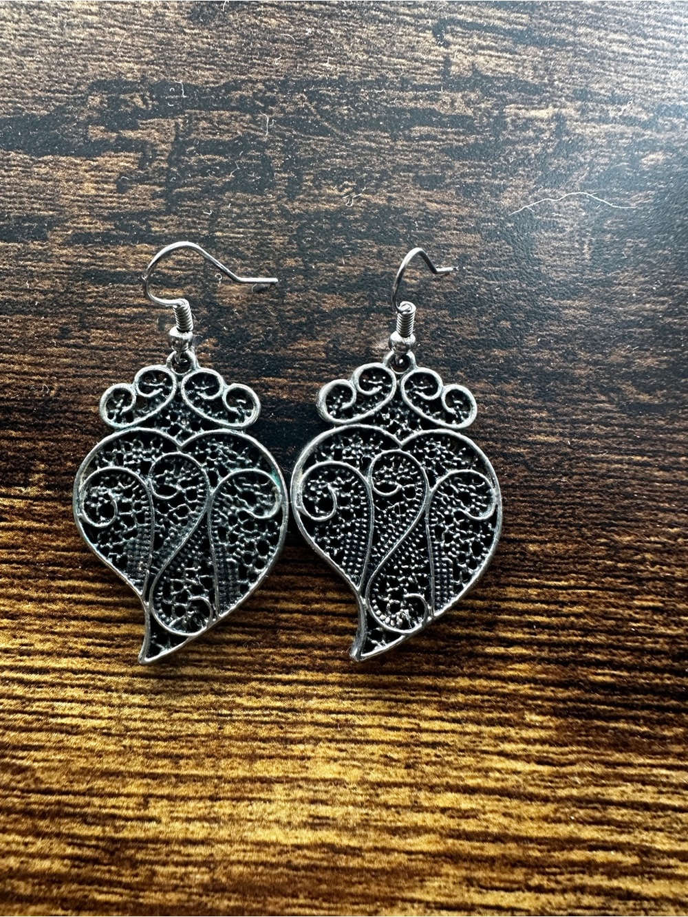 Heart earrings